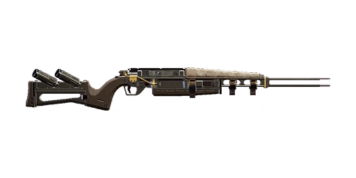 Fünffingers Dreifachschuss-Gewehr