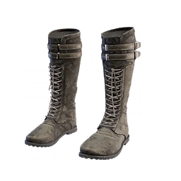 Schrottsammler, Schuhe