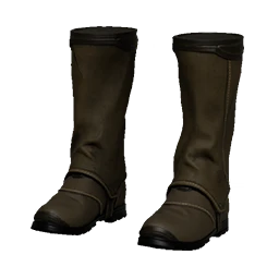 Schrottsammler-Destillanzug, Stiefel