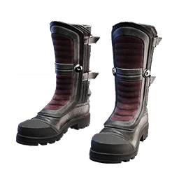 Sklavenhalter-Destillanzug, Stiefel