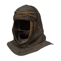 Einheimischen-Destillanzug, Maske