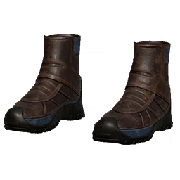 Einheimischen-Destillanzug, Stiefel