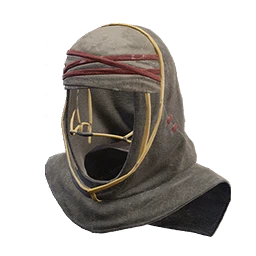 Maraqeb-Destillanzug, Maske