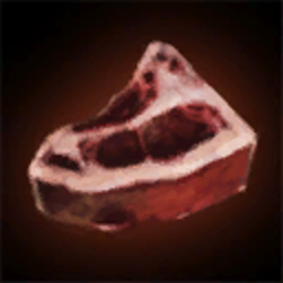 Viande d'Elan Crue