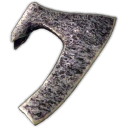 Large Wrought Iron Axe Head