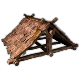 Wooden Roof Cap, Log